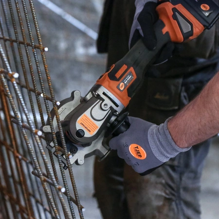 Przecinarka prętów zbrojeniowych TJEP RC20A + 2 baterie + ładowarka + 2 tarcze + walizka