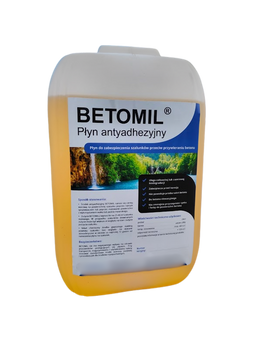 Płyn olej antyadhezyjny Betomil do szalunków 10L