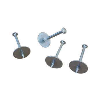 Gwoździe do betonu / mocowania siatki do taśmy bentonitowej 3,8x47mm z podkładką metalową 100szt.