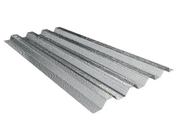 Siatka stalowa trapezowa do przerw roboczych 1200x2250 mm (1 arkusz)