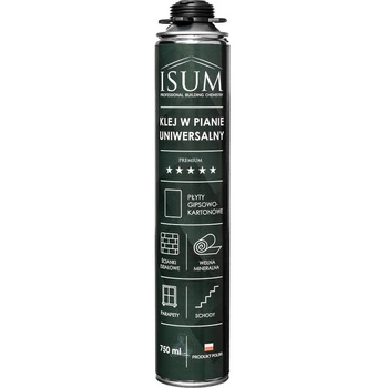 884 ISUM klej w pianie uniwersalny 750 ml