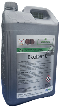 Płyn olej antyadhezyjny Ekobet do szalunków